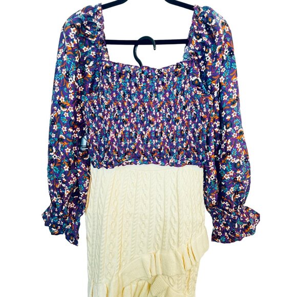 NWT Small Band Of The Free Floral Smocked Blouse - Picture 12 of 13